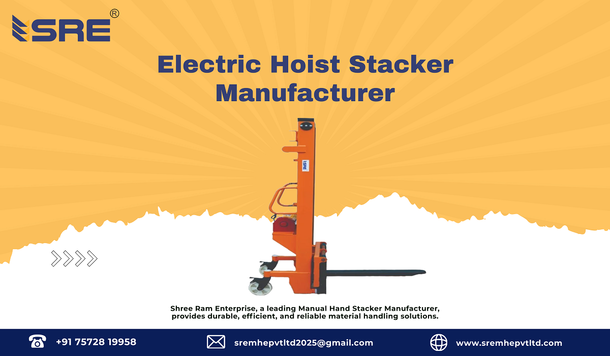 electric hoist stacker manufacturer