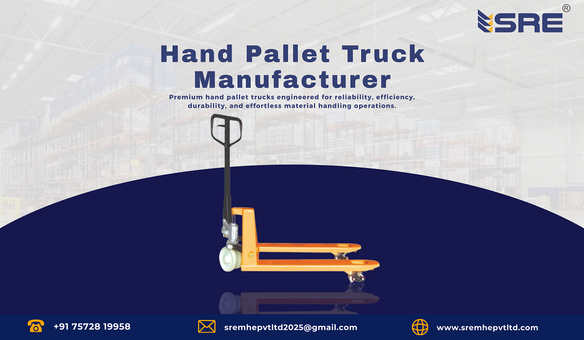 hand pallet truck manufacturer in ahmedabad