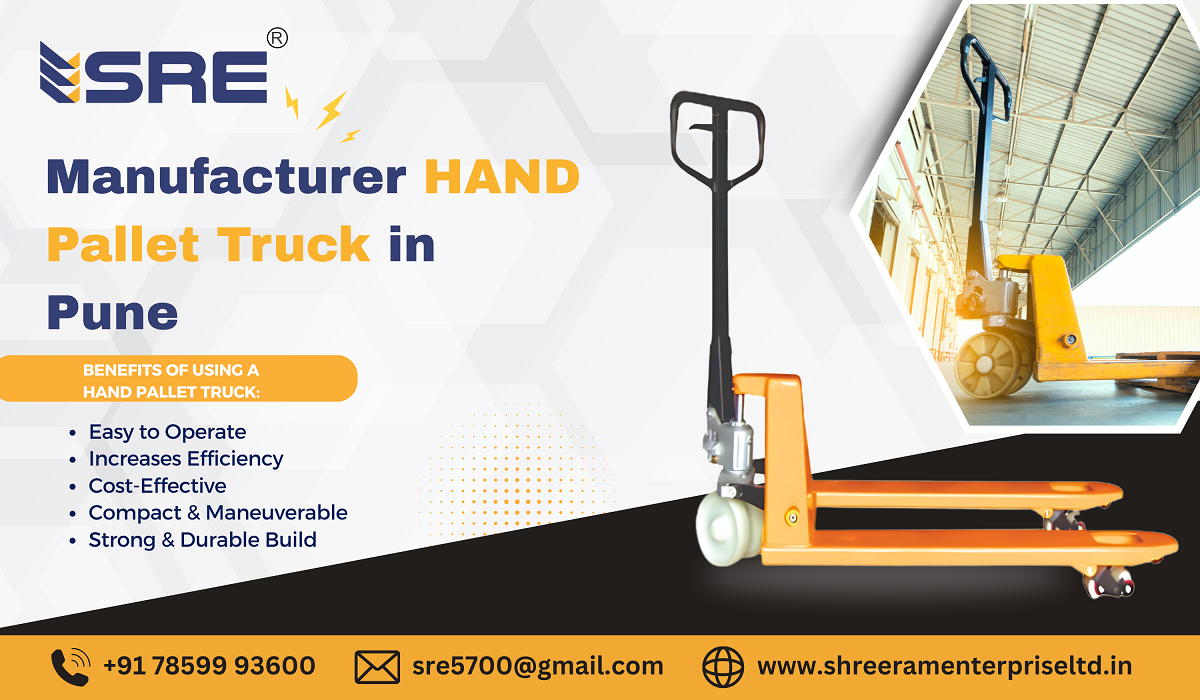 hand pallet truck manufacturers and Supplier in pune