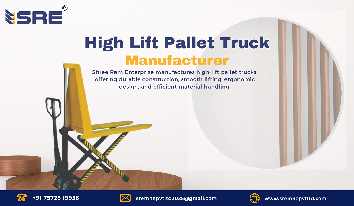 high lift pallet truck manufacturer in india