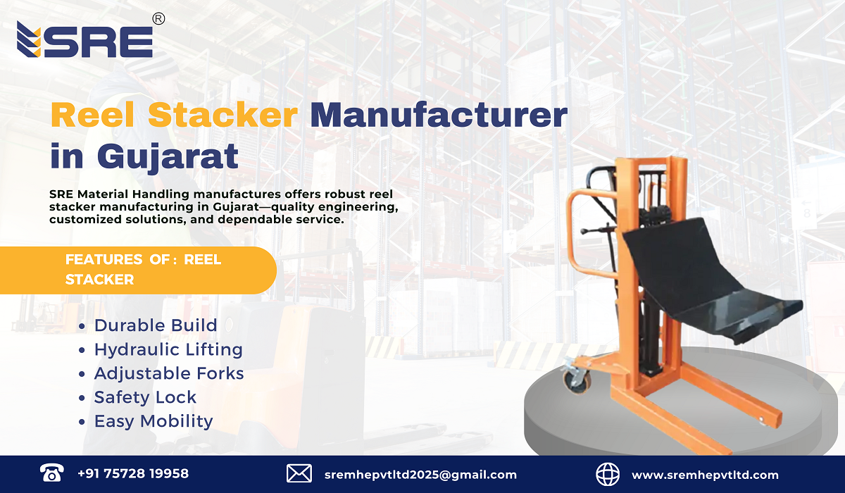reel stacker manufacturer in gujarat