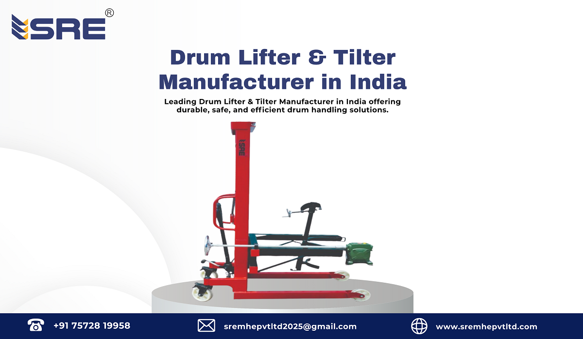 drum lifter & tilter manufacturer in india gujarat