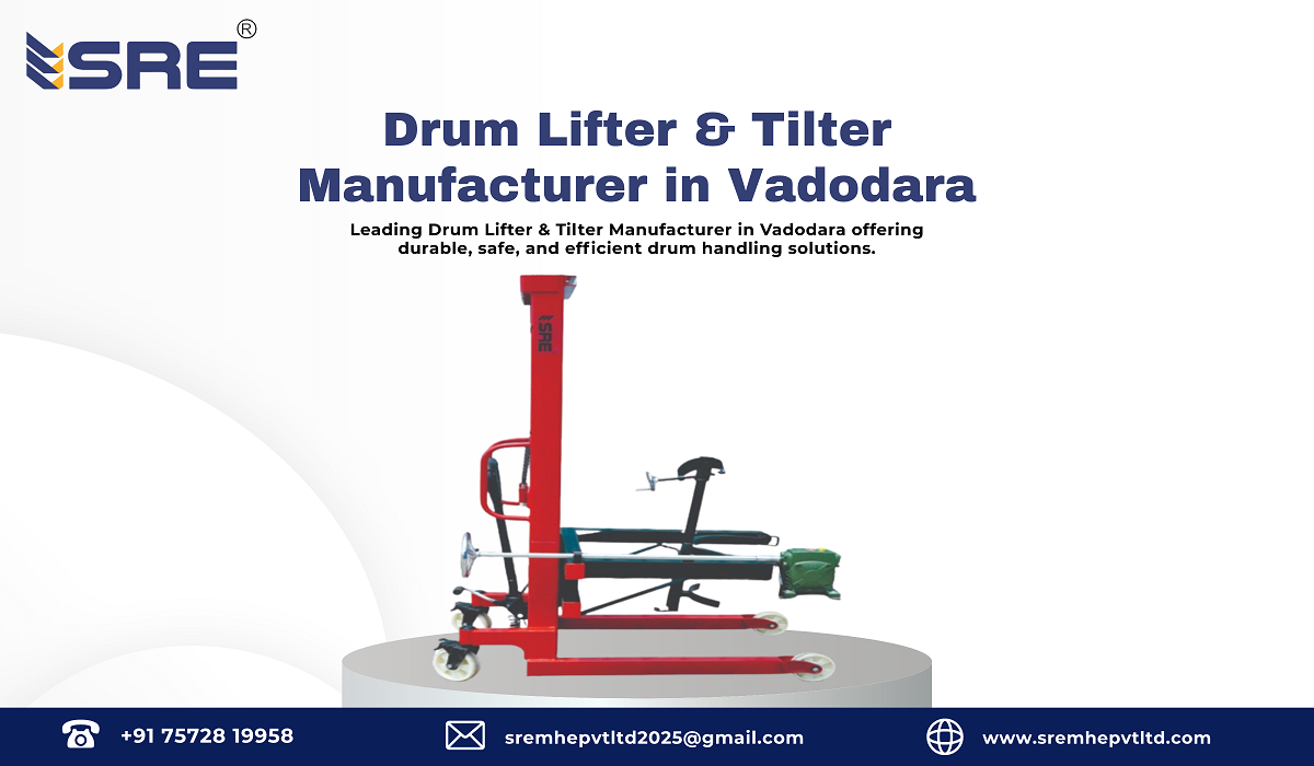 drum lifter & tilter manufacturer in vadodara