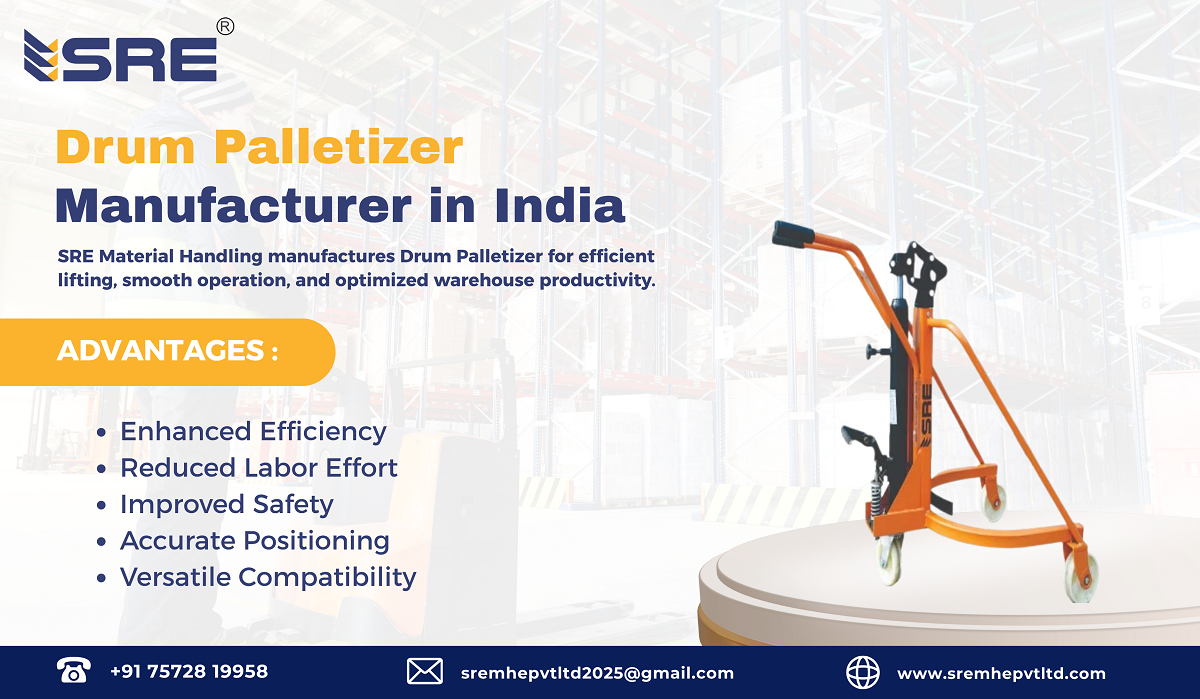 drum palletizer manufacturer in india