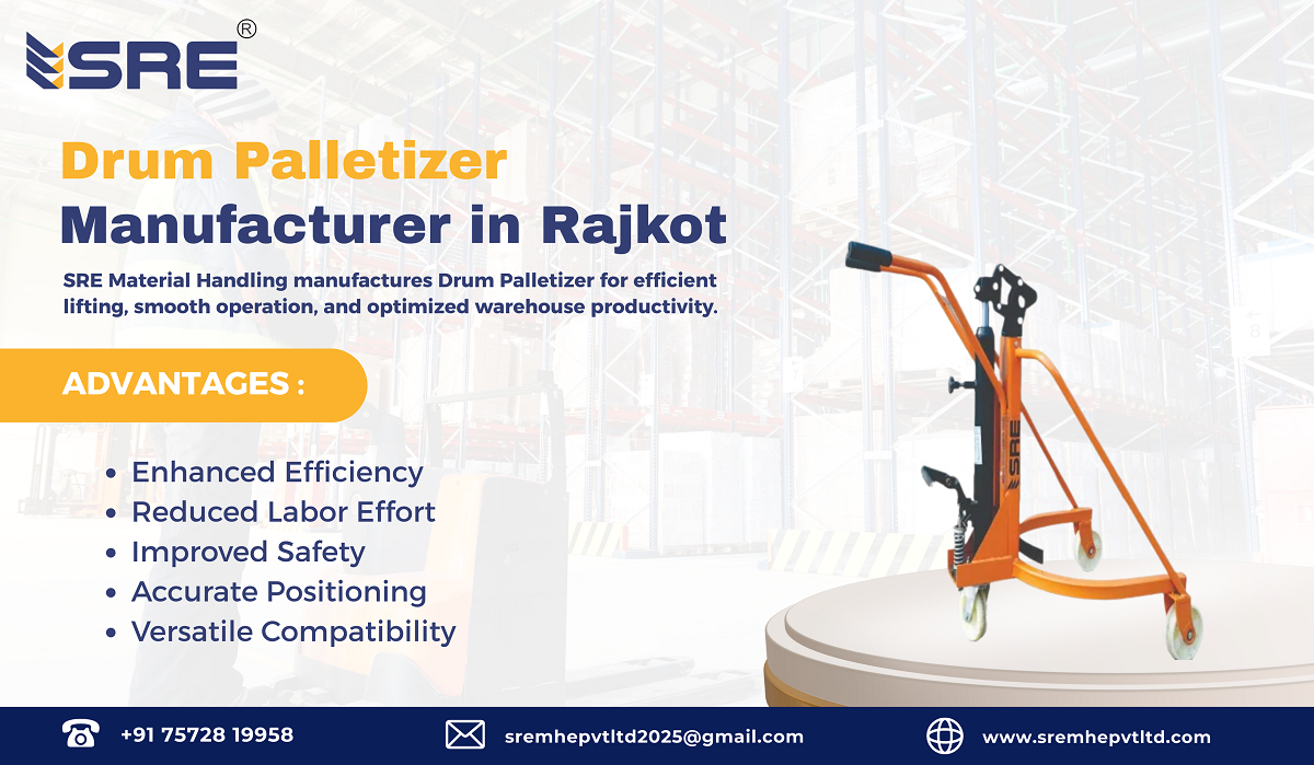 drum palletizer manufacturer in rajkot