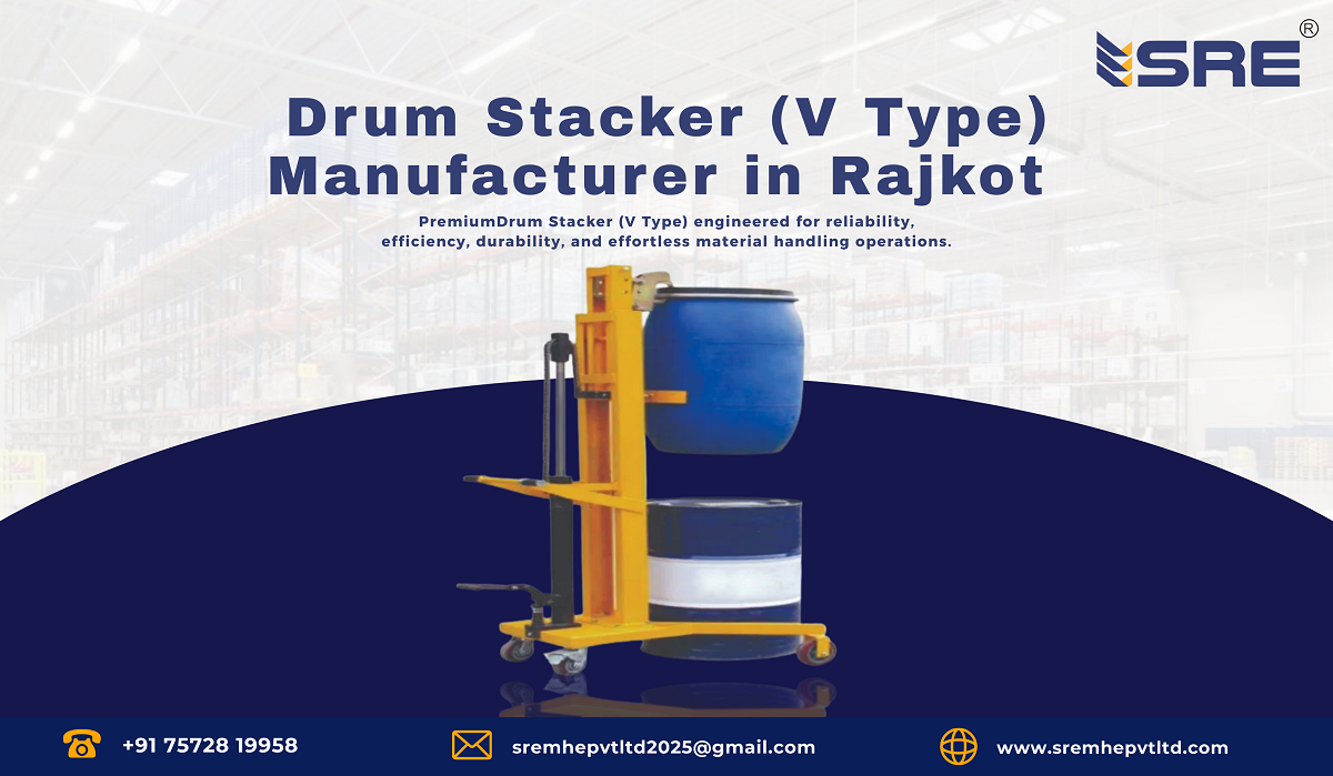drum stacker manufacturer in rajkot