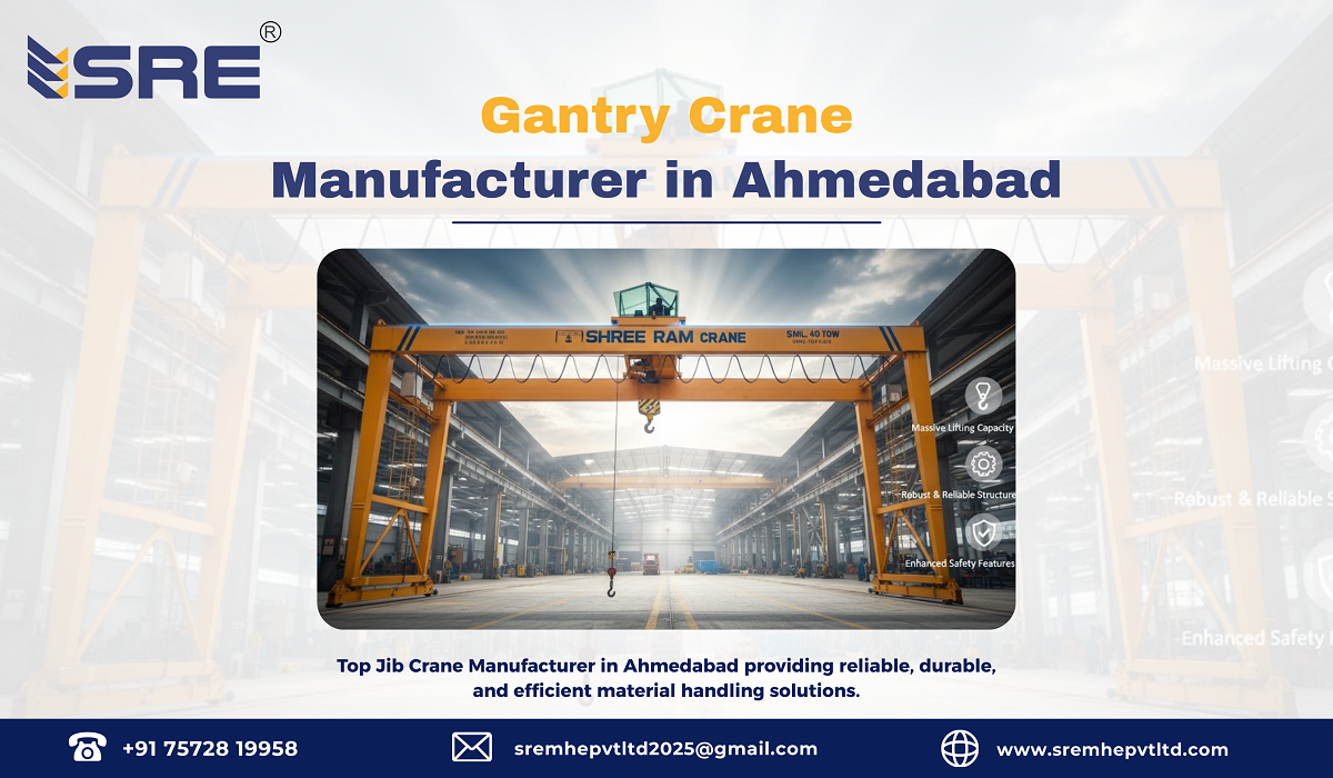 gantry crane manufacturer in ahmedabad