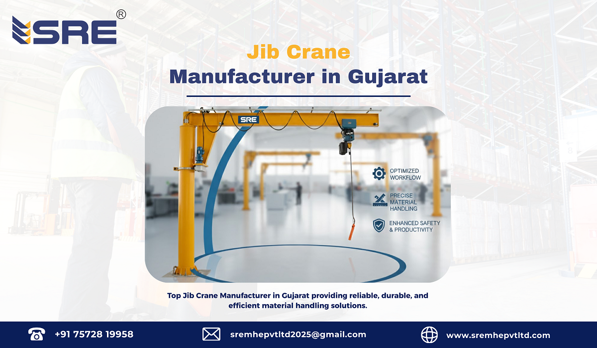 jib crane manufacturer in gujarat