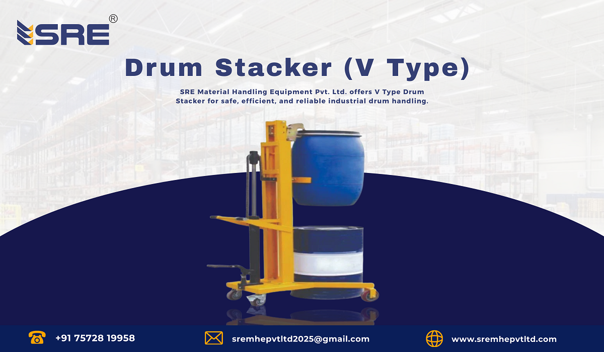 drum stacker manufacturer in ahmedabad gujarat india