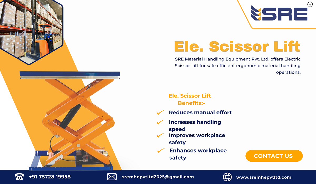 electric scissor lift table manufacturers in ahmedabad gujarat india