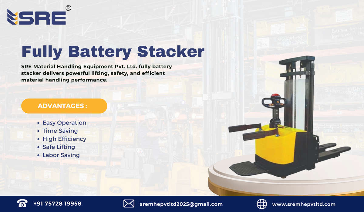 fully battery stacker in ahmedabad gujarat india