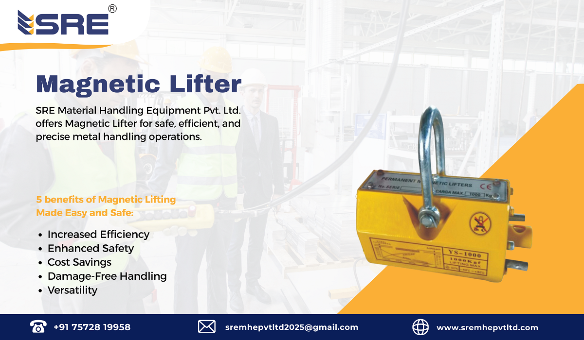 magnetic lifter manufacturer in ahmedabad gujarat