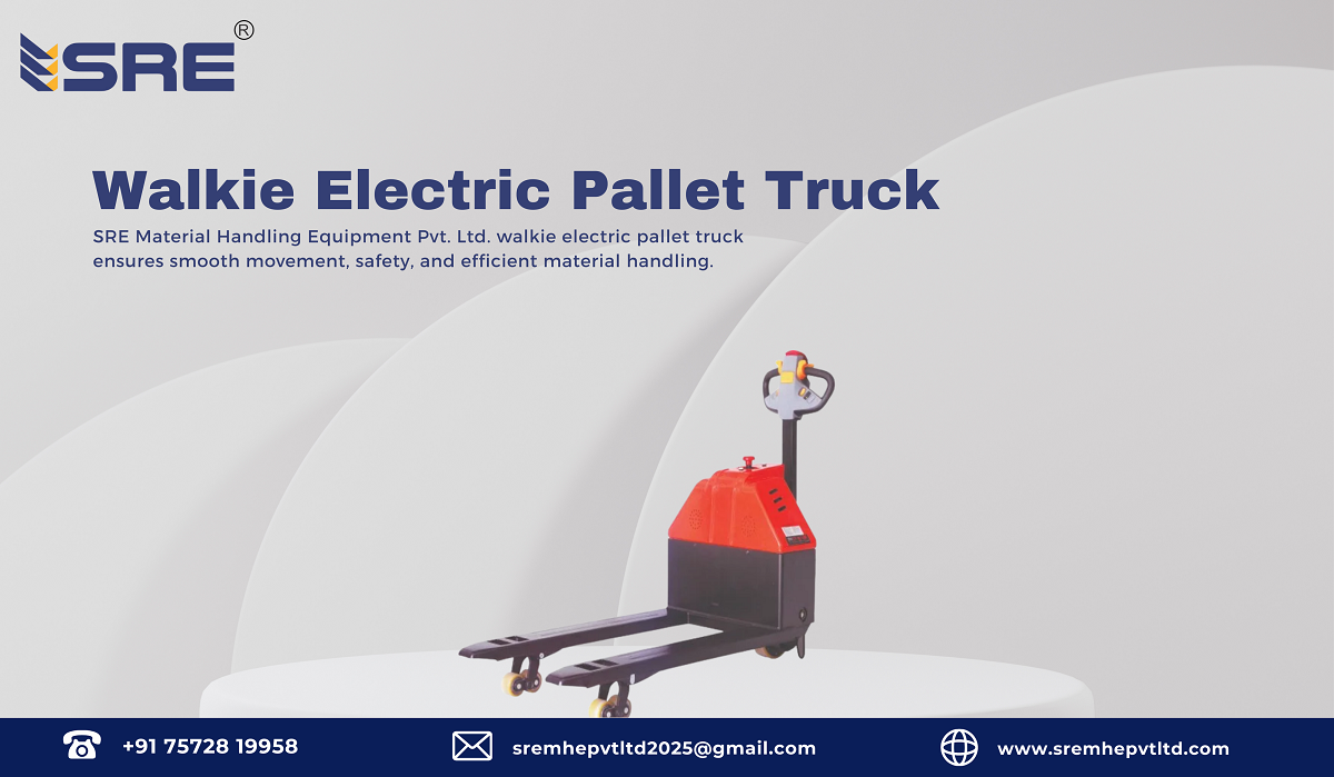 walkie electric pallet truck