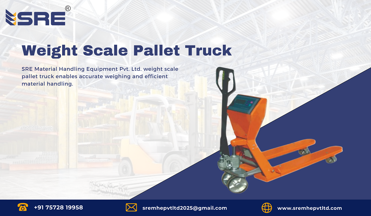 weight scale pallet truck