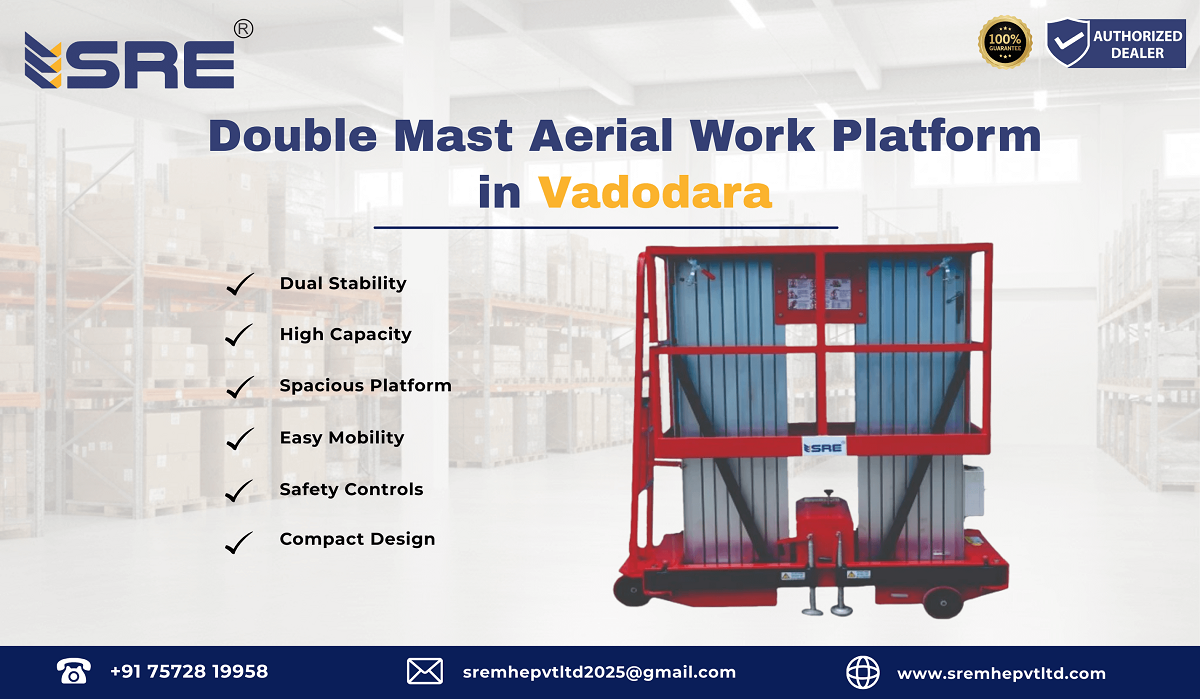 double mast aerial work platform in vadodara