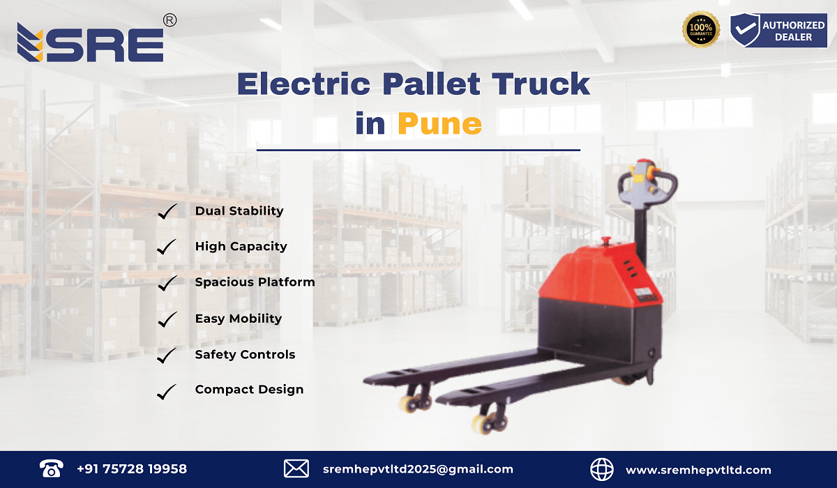 electric pallet truck in pune