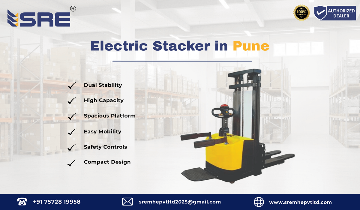 electric stacker in pune