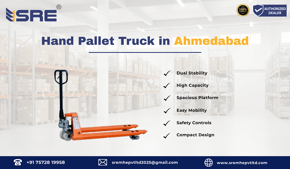 hand pallet truck in ahmedabad gujarat india