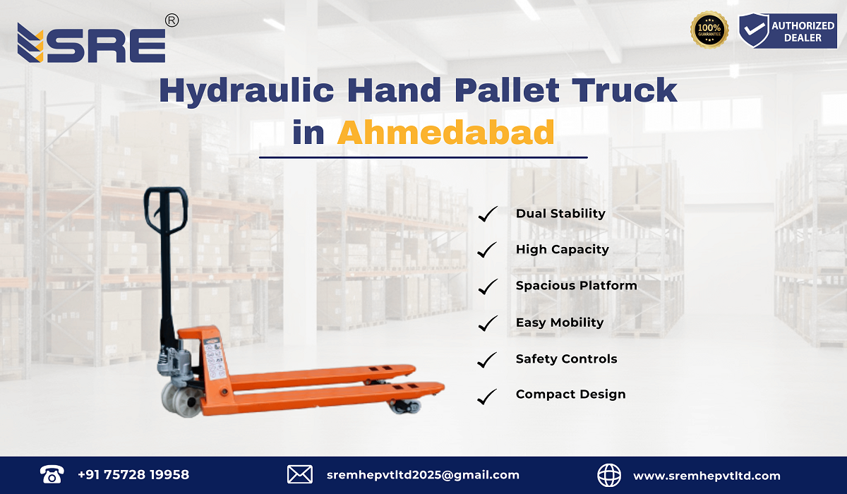 hydraulic hand pallet truck in ahmedabad