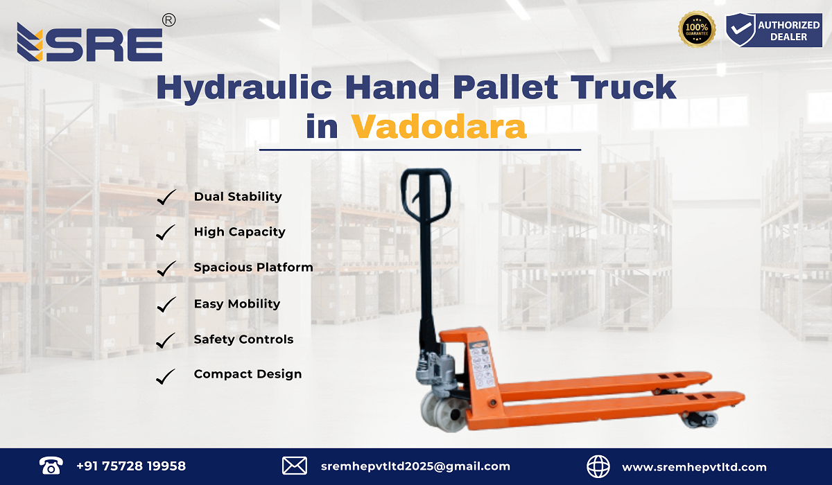 hydraulic hand pallet truck in vadodara