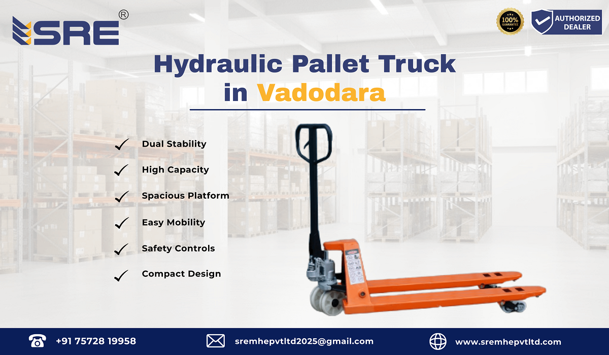 hydraulic pallet truck in vadodara
