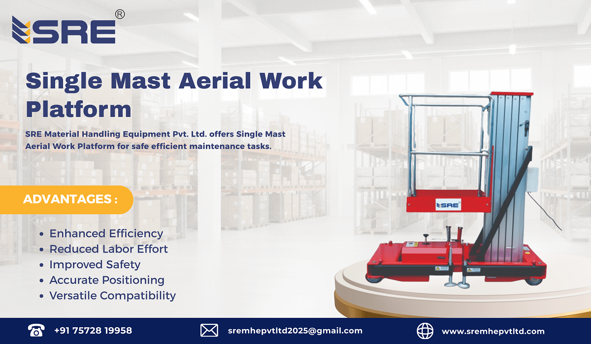 single mast aerial work platform