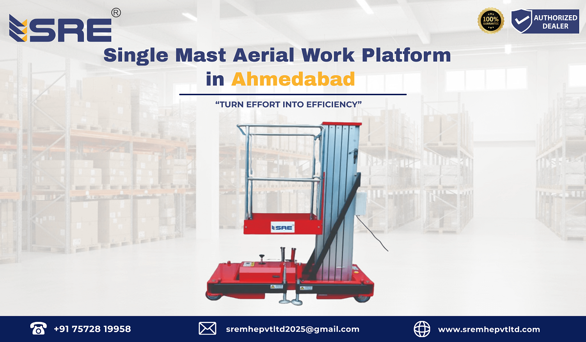 single mast aerial work platform in ahmedabad