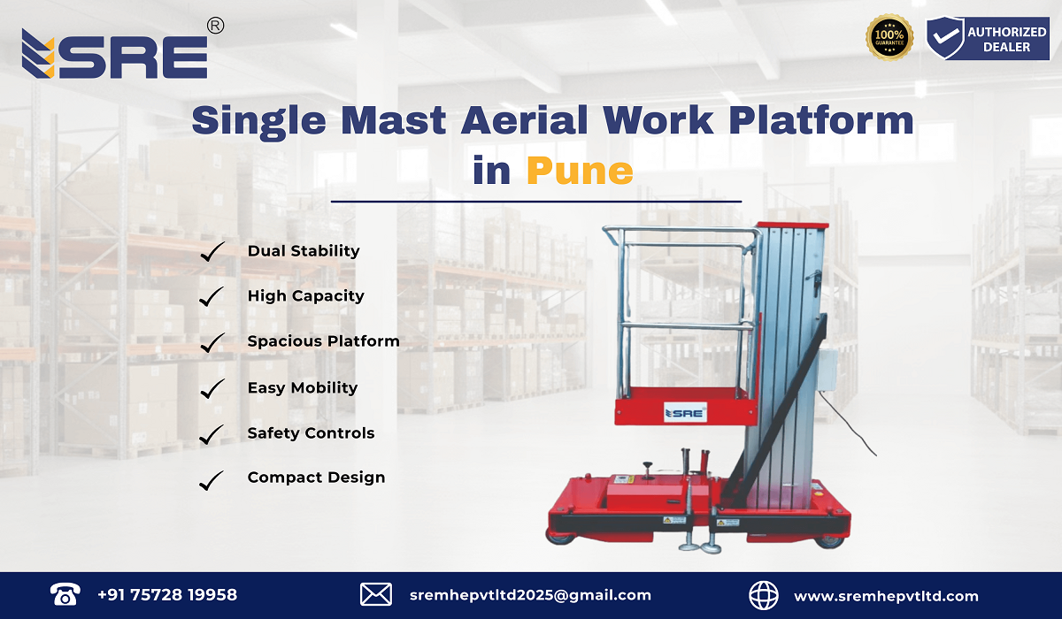 single mast aerial work platform in pune