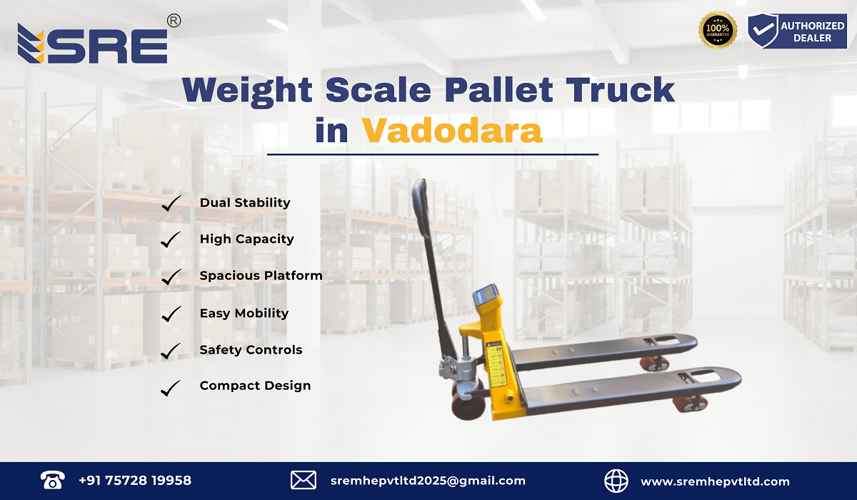 weight scale pallet truck in vadodara