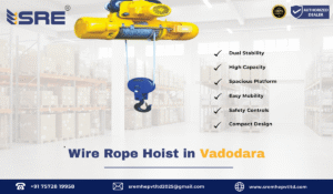 wire rope hoist in vadodara