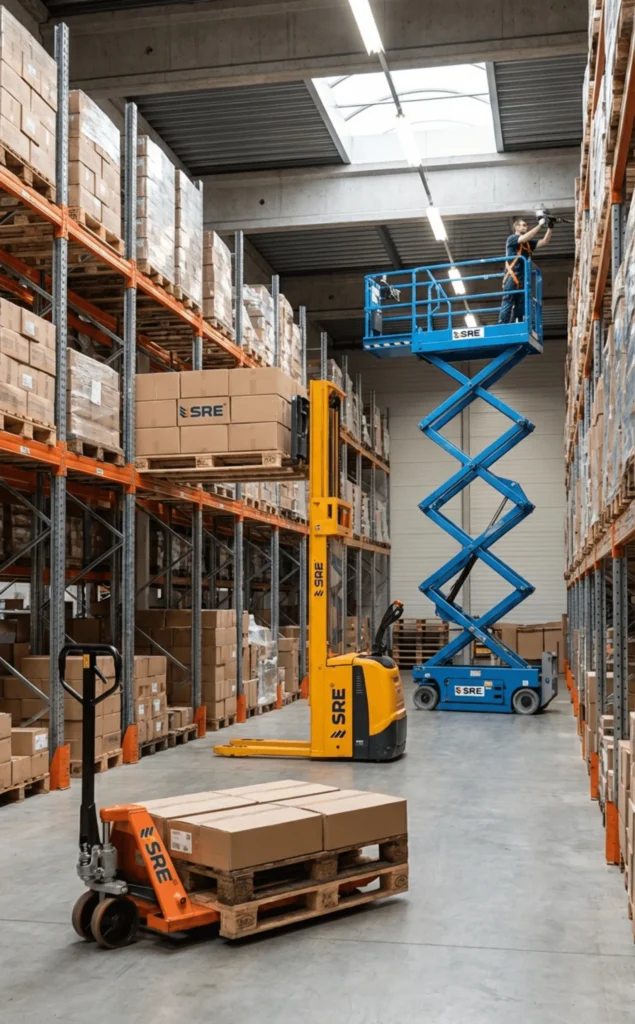 Warehouse Equipment Supplier By SRE Material Handling Equipment