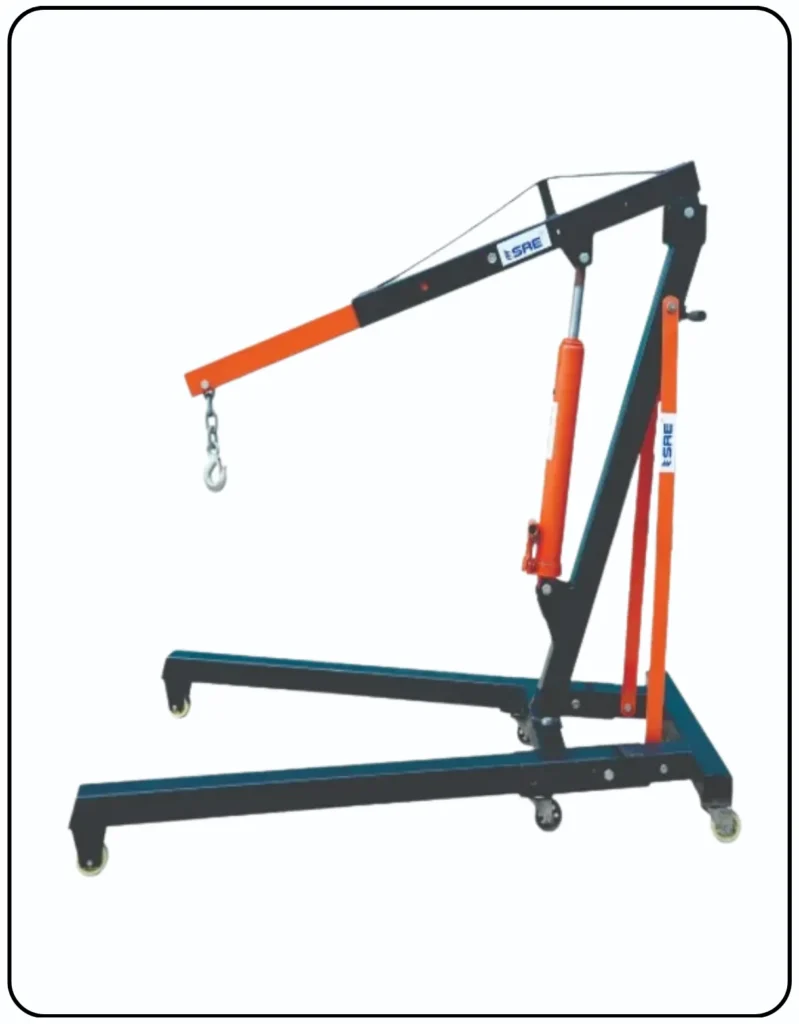 hydraulic floor crane