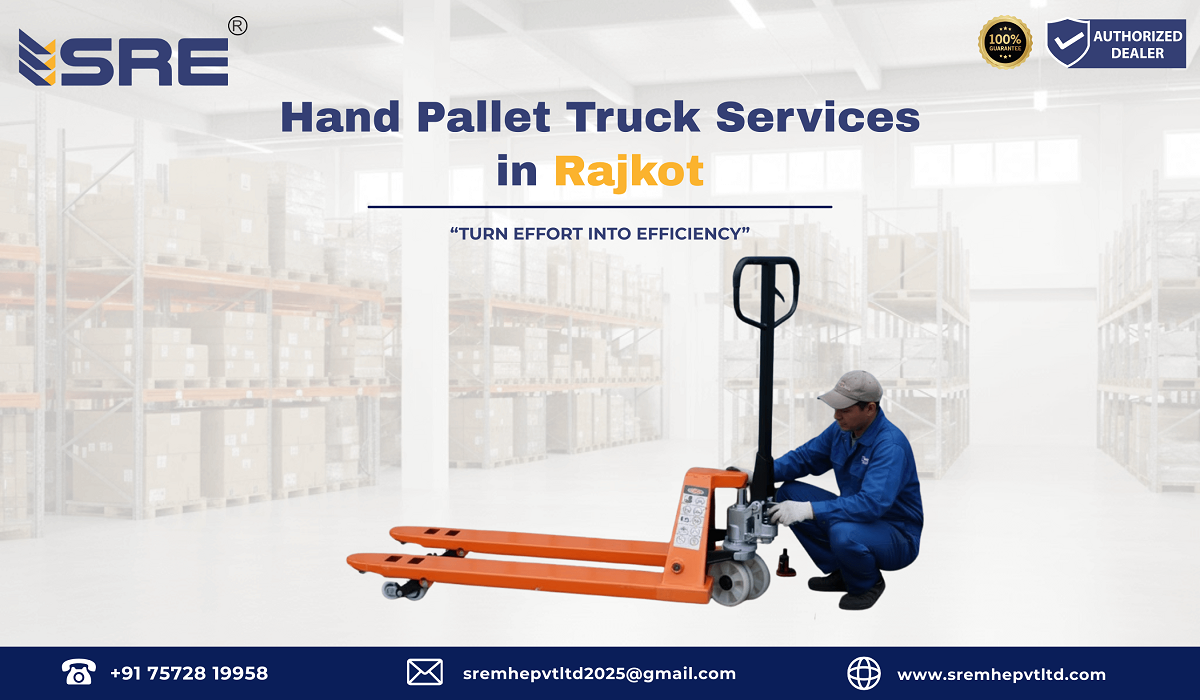 hand pallet truck services in rajkot