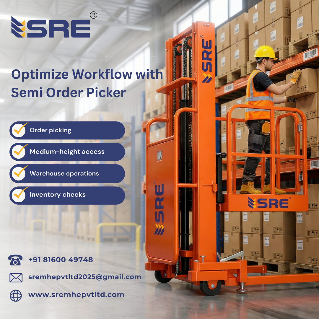 how semi order pickers improve warehouse productivity