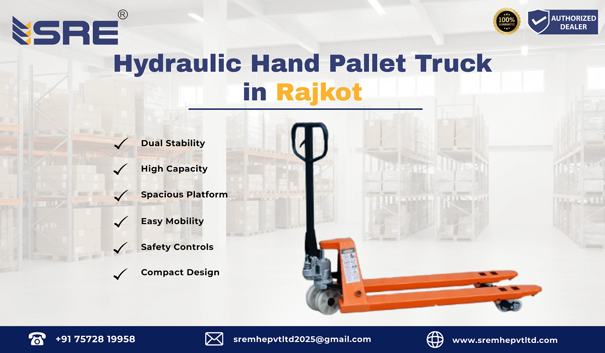 hydraulic hand pallet truck in rajkot