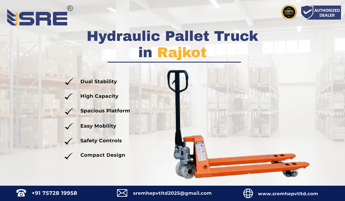hydraulic pallet truck in rajkot
