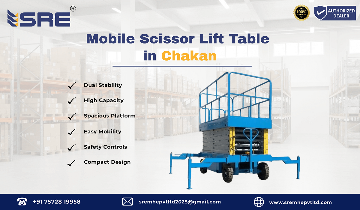 mobile scissor lift table in chakan
