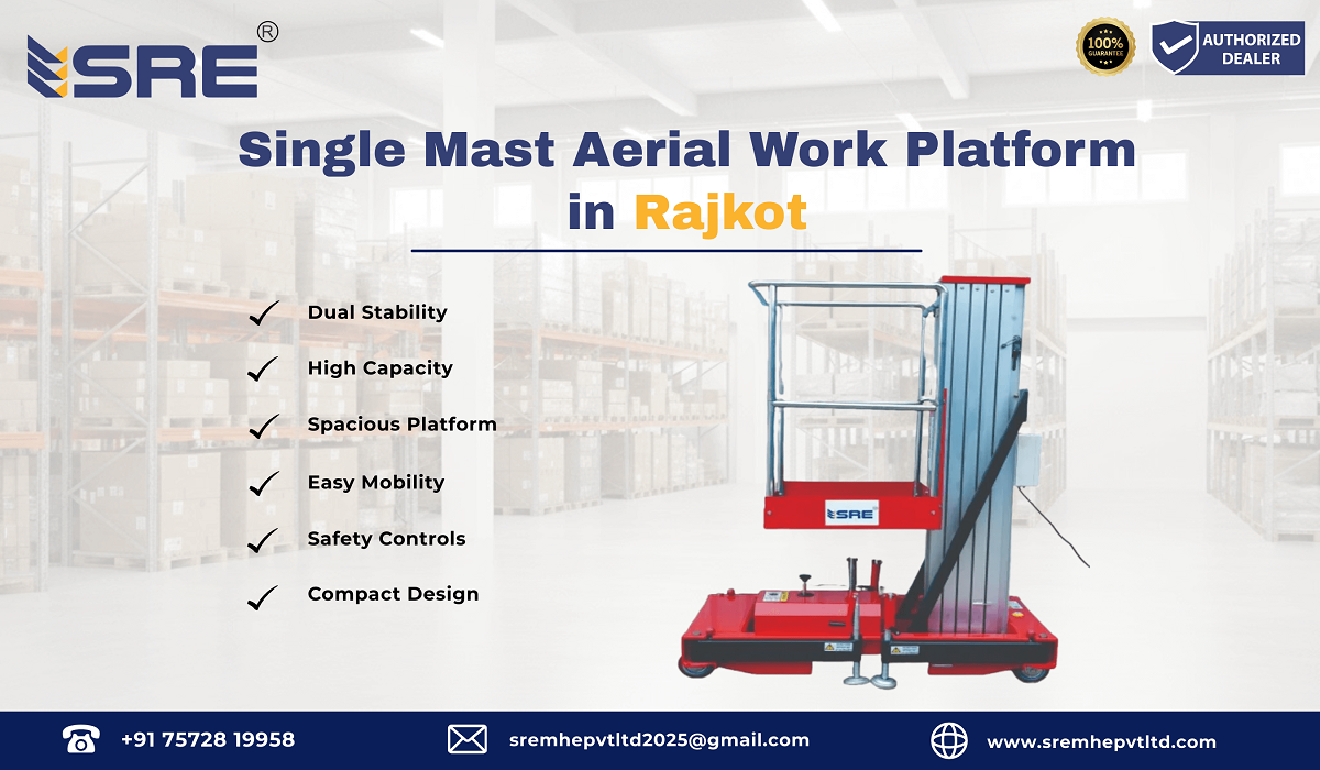 single mast aerial work platform in rajkot