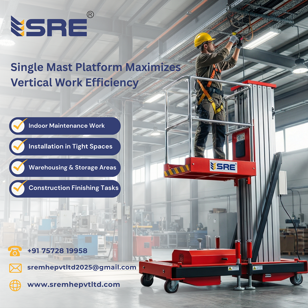 boost industrial output with single mast platform