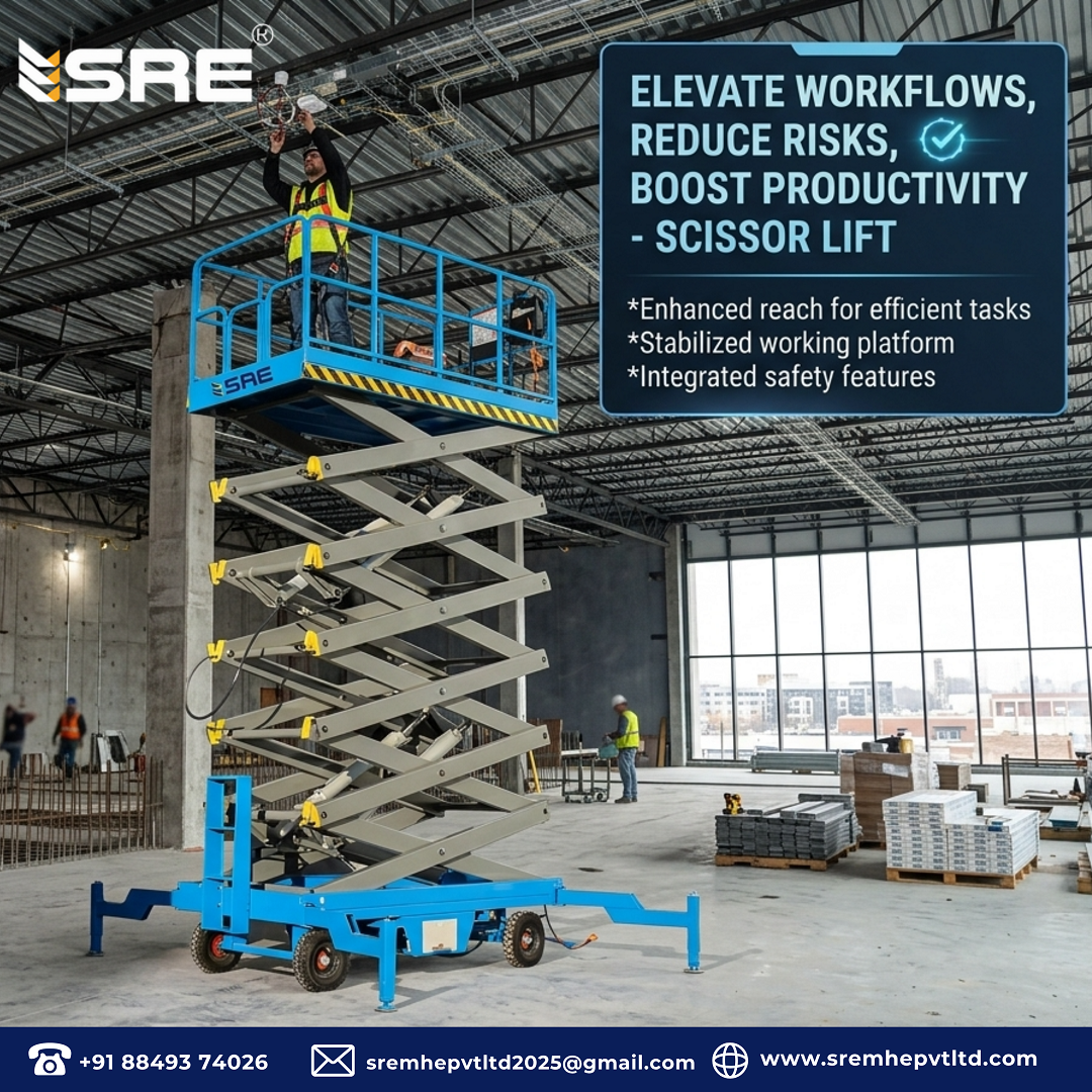 maximize output with smart scissor lift solutions in india