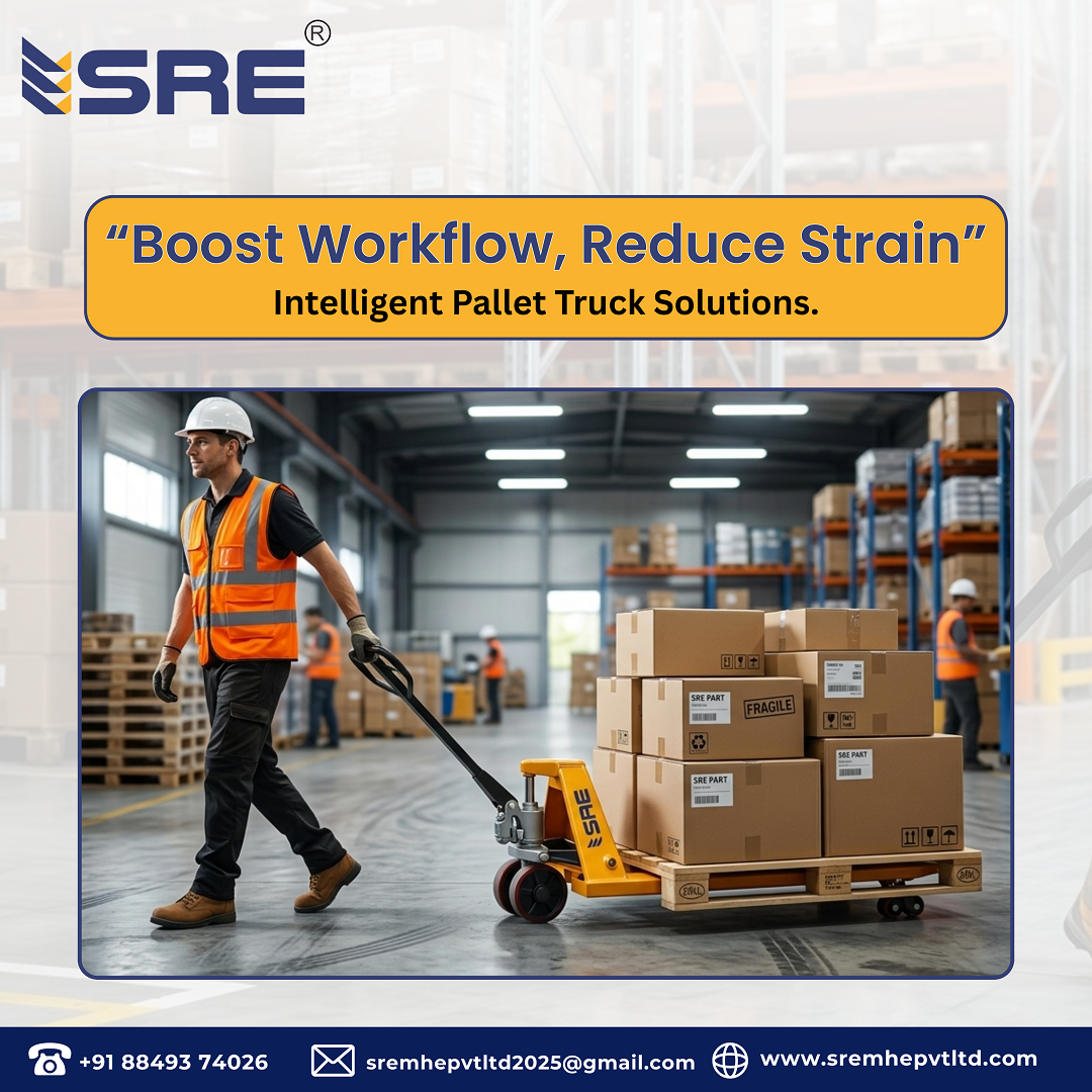 smart pallet truck solutions improve warehouse productivity in india