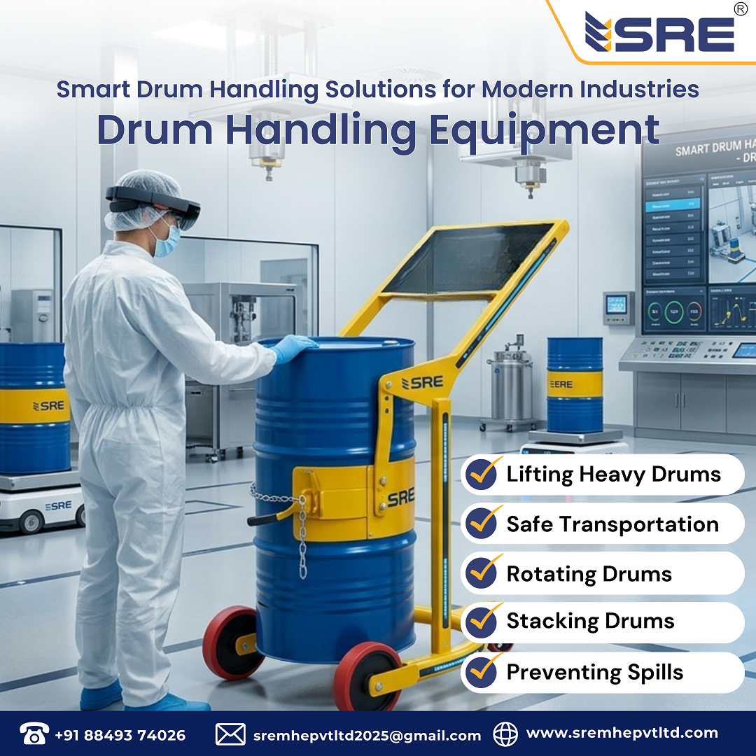 upgrade your workflow with smart drum handling solutions