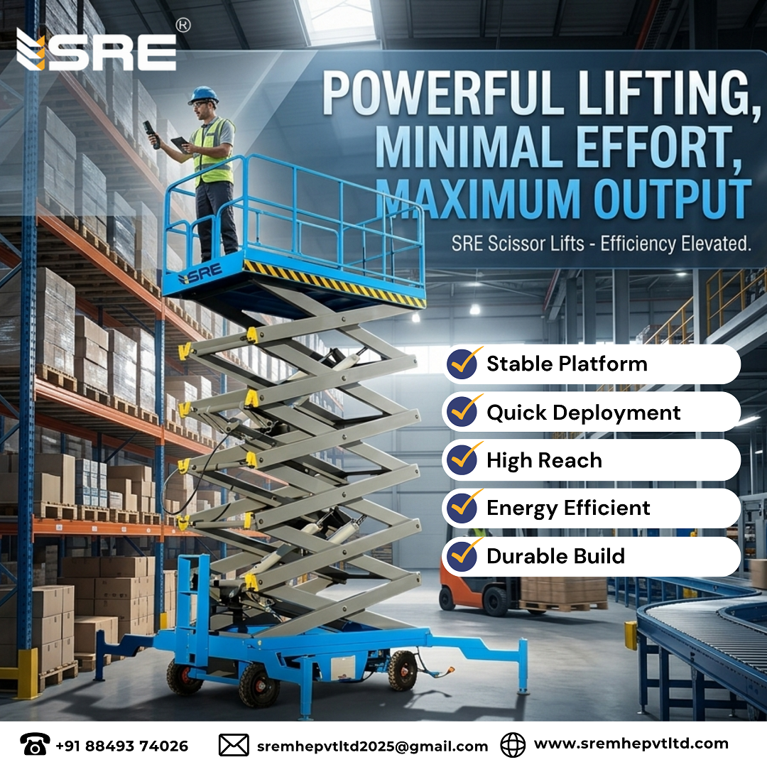smart scissor lift for maximum output in india