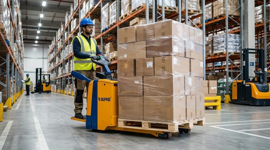 Fully Electric pallet stacker