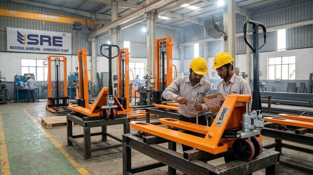 Hand Pallet Truck Manufacturing