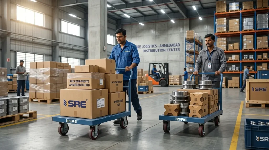 Platform Hand trolley manufacturer in ahmedabad
