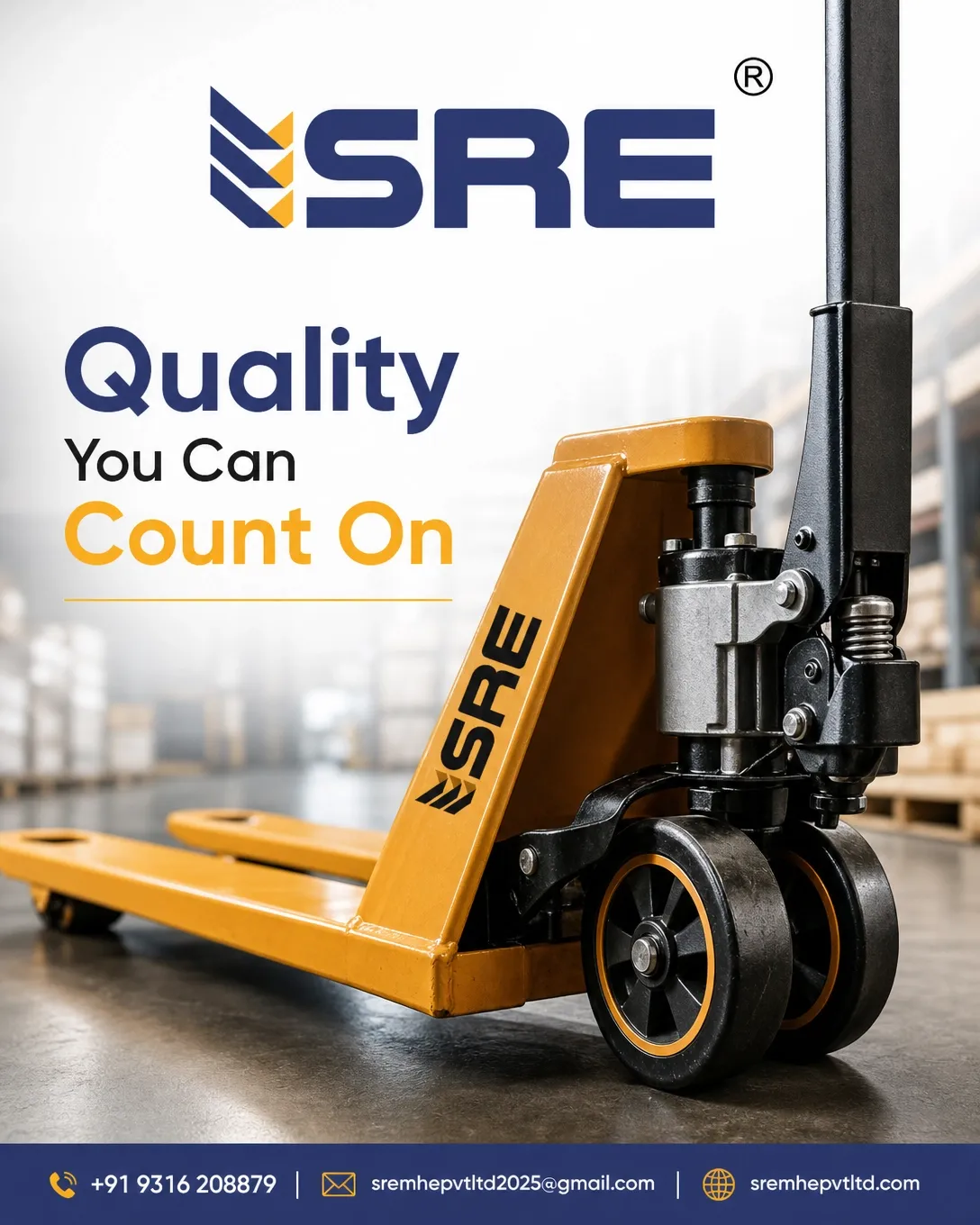 reliable material handling equipment for warehouses