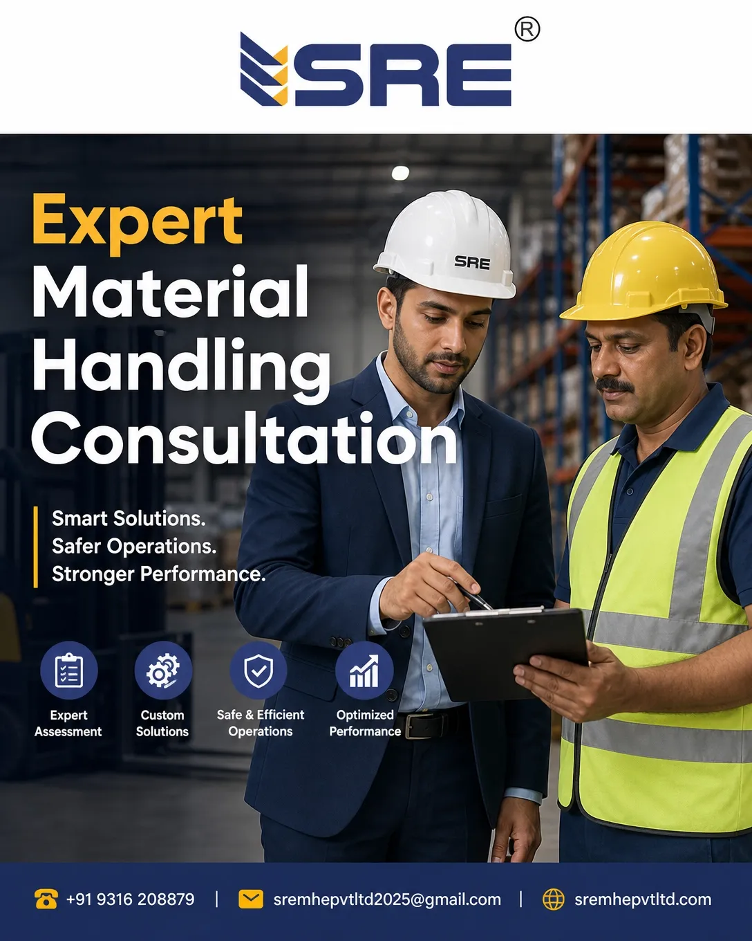 transform operations with material handling equipment