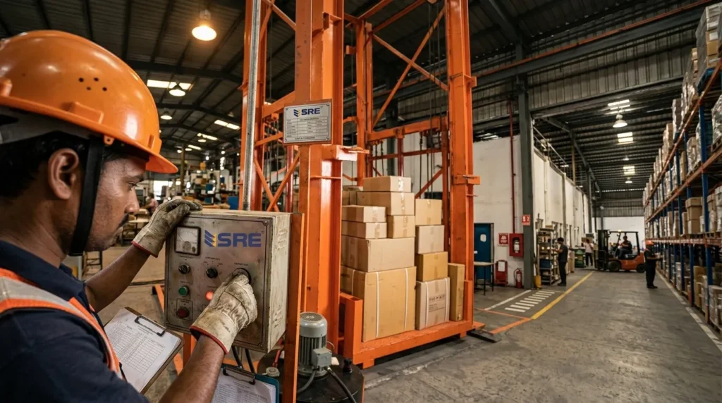 Load testing Of Good lift
